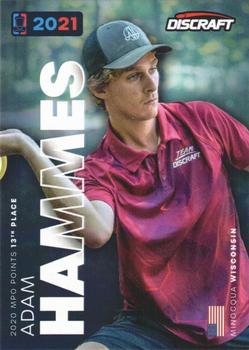 2021 Disc Golf Pro Tour #MPO-13 Adam Hammes Front